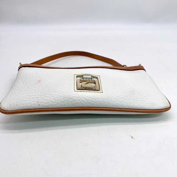 Dooney & Bourke White Pebble Grain Convertible Wristlet - Picture 5 of 11